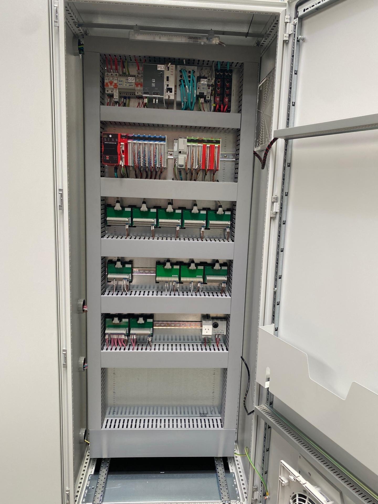 Control Board for Automated Custom Roll Forming Machine for Silo Manufacturing