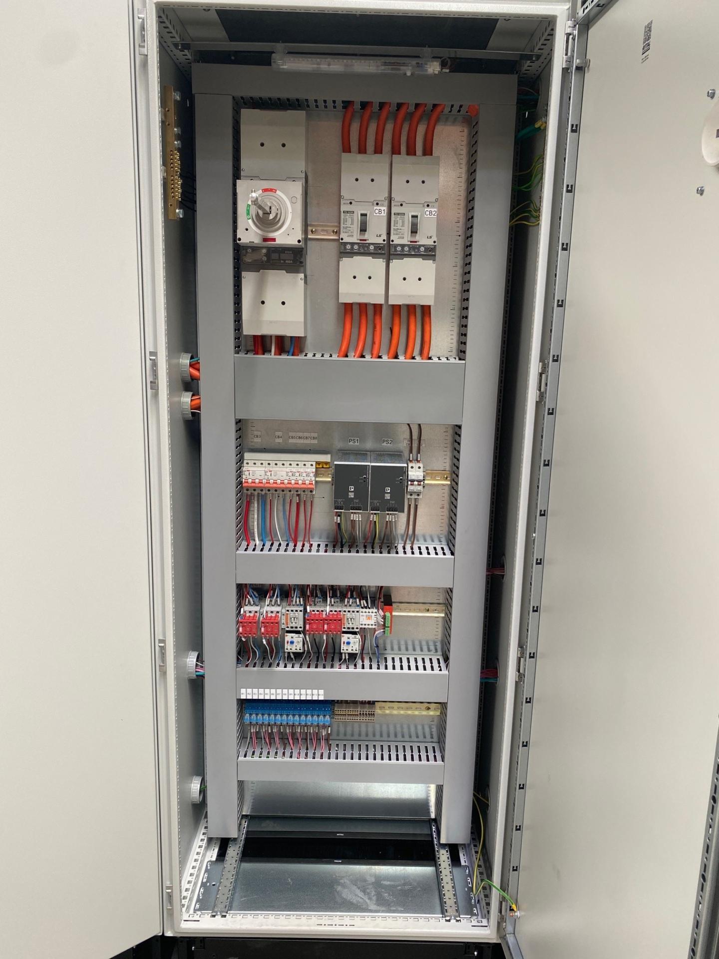 Control Board for Automated Custom Roll Forming Machine for Silo Manufacturing