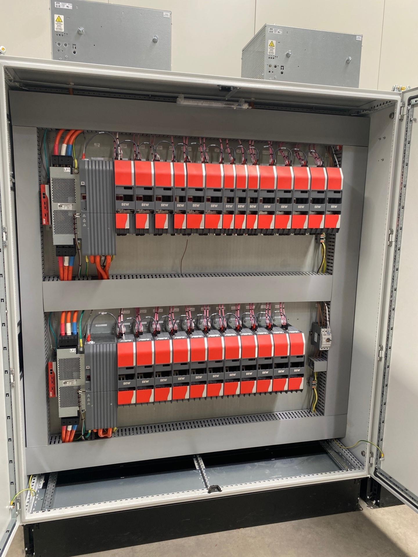 Control Board for Automated Custom Roll Forming Machine for Silo Manufacturing