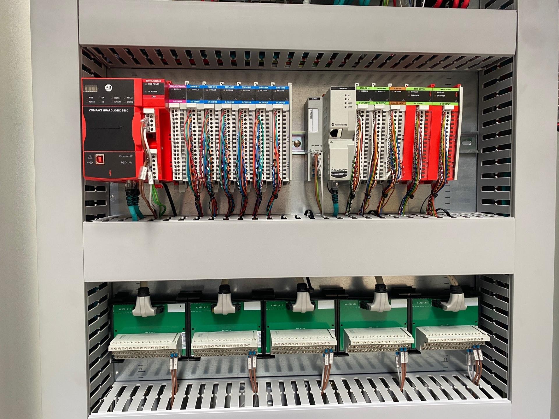 Control Board for Automated Custom Roll Forming Machine for Silo Manufacturing